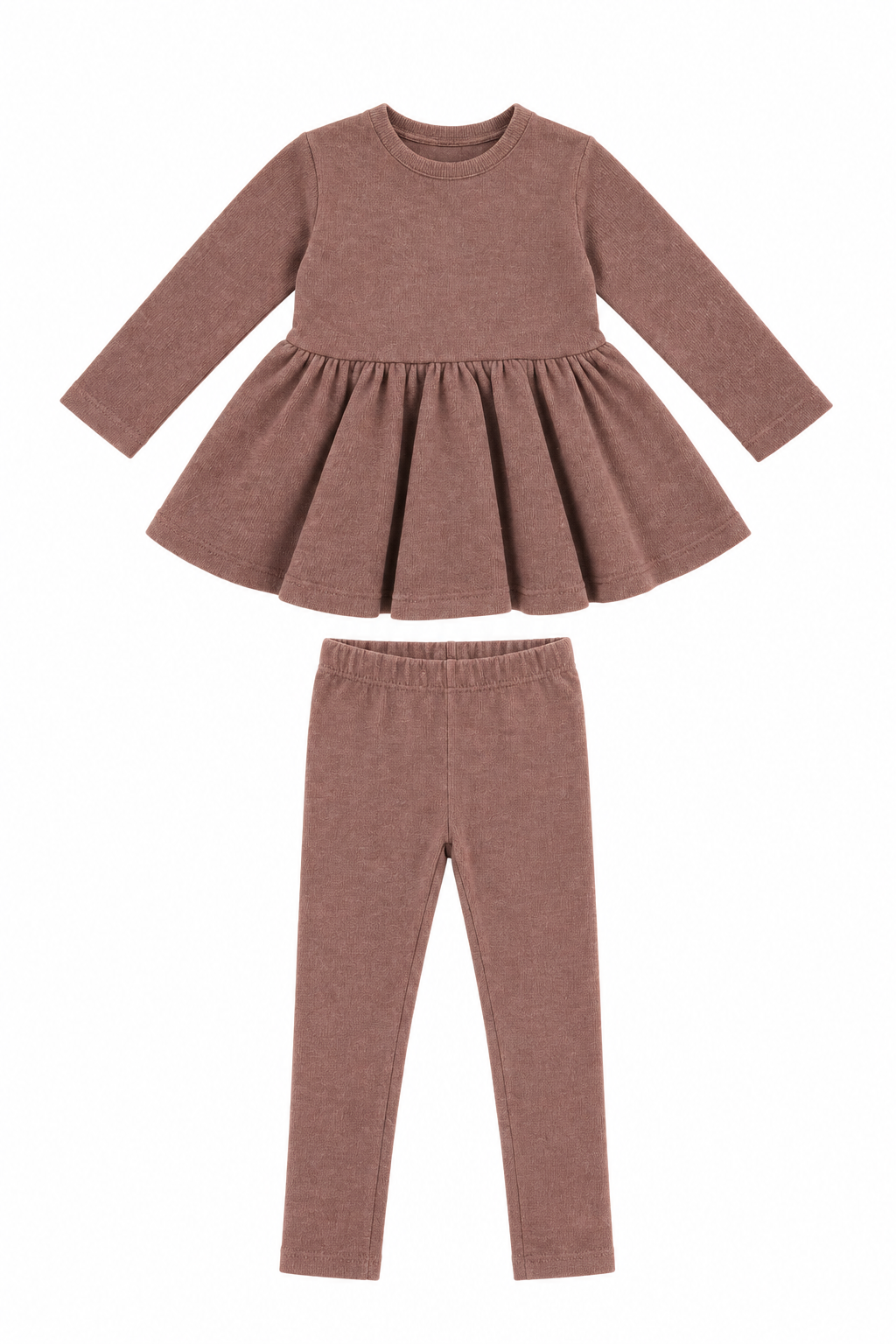 ♻️ Completo in caldo cotone Girocollo + Leggings 1045/1097