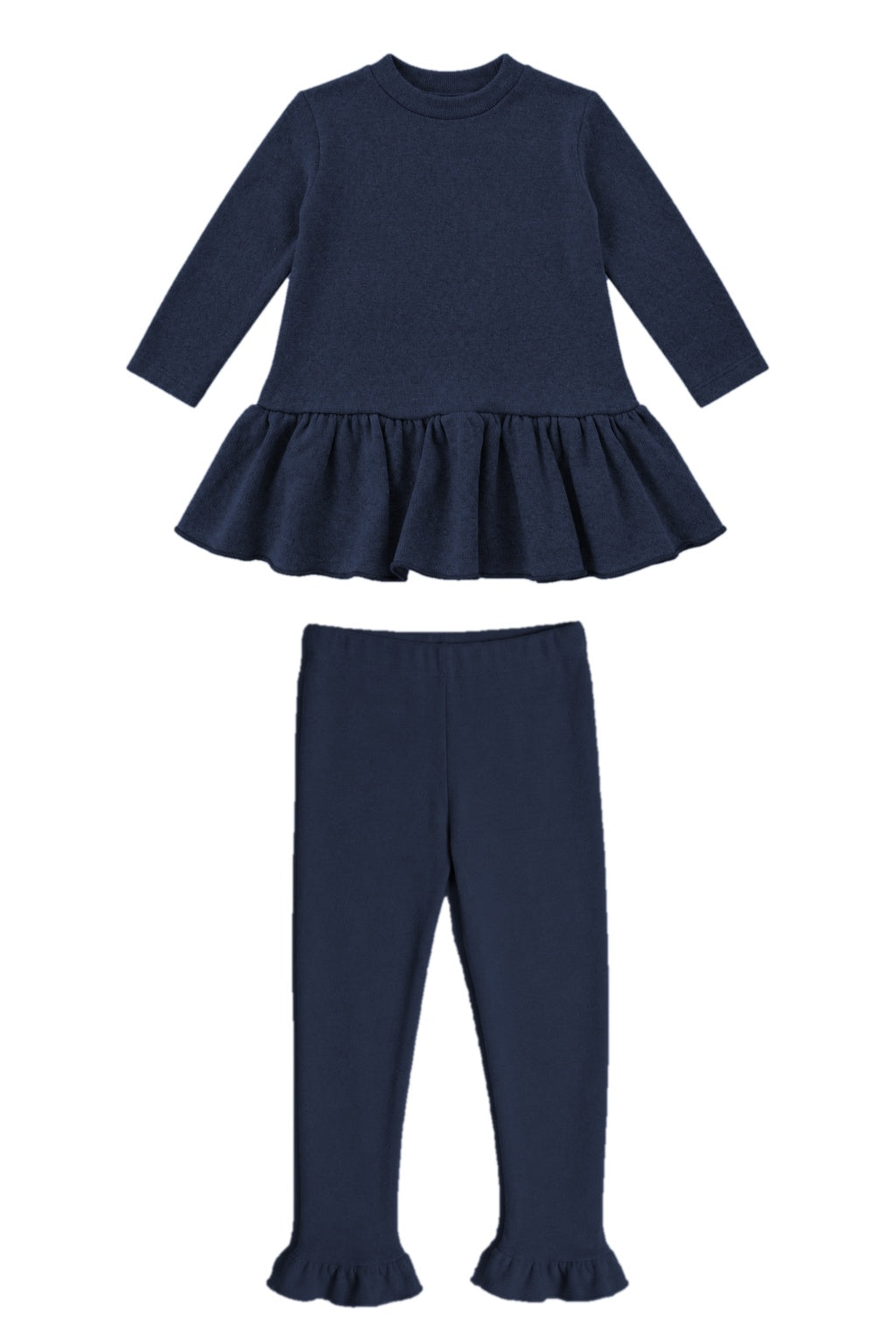 Completo FIORILE Maxi Maglia + Leggings 1068/1069 Notte