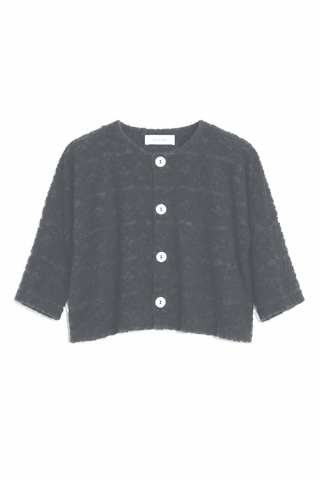 1742 Cardigan Pizzo Lavagna