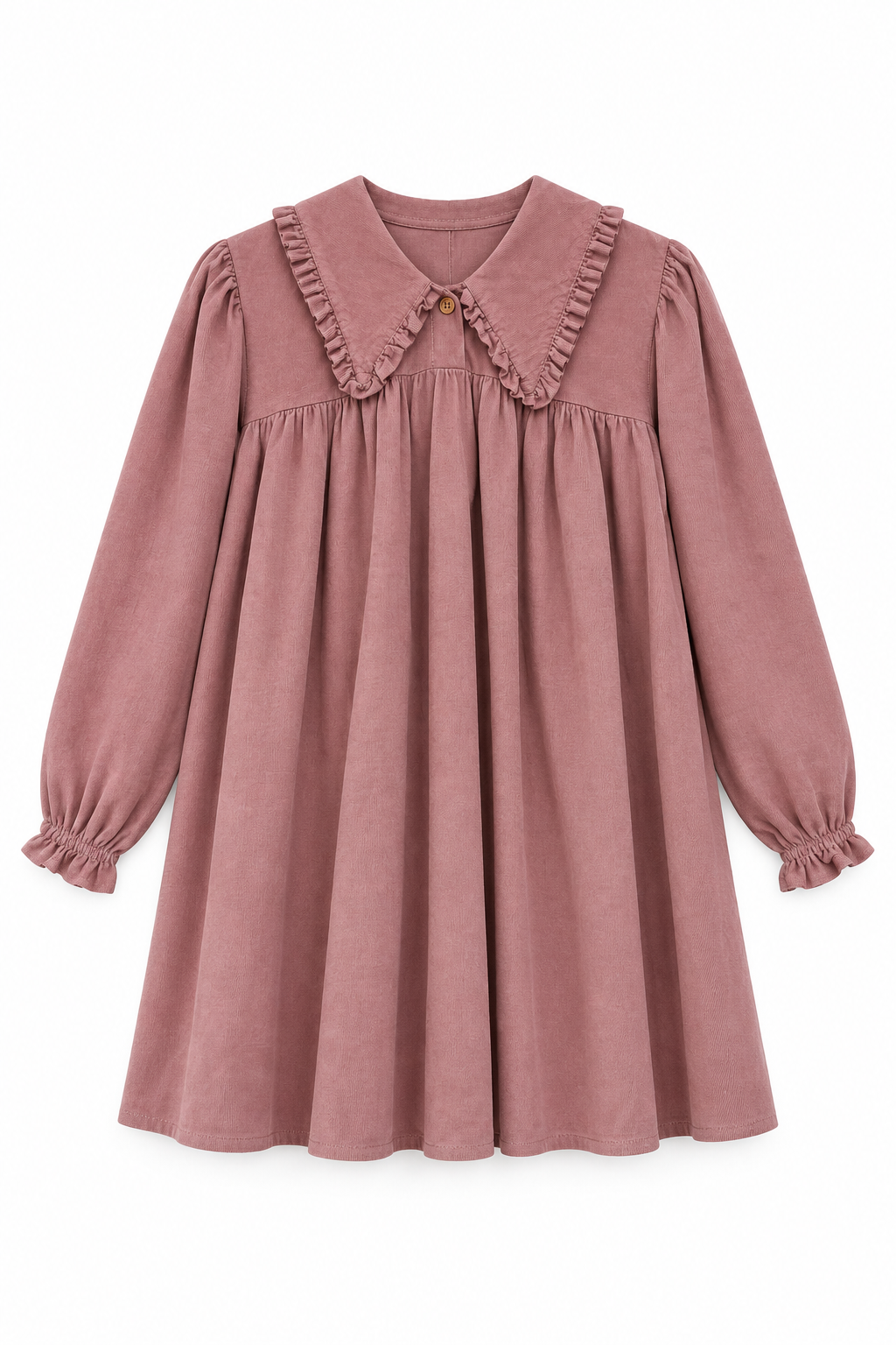Abito in velluto bambina – FIORILE 1034