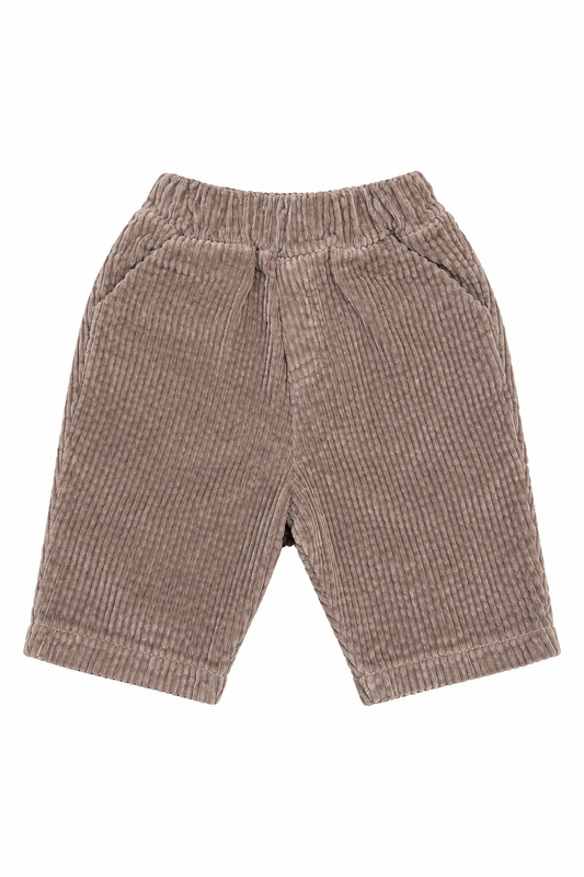 FIORILE Pantalone velluto neonato 100% cotone OEKO-TEX Made in Italy - 1227
