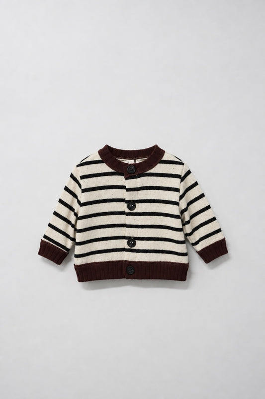 Cardigan neonato – FIORILE 1239