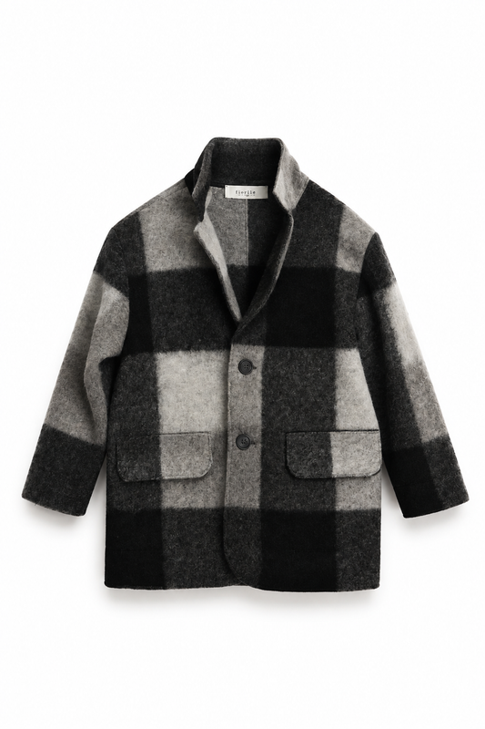 Blazer in lana cotta bambino – FIORILE 1144