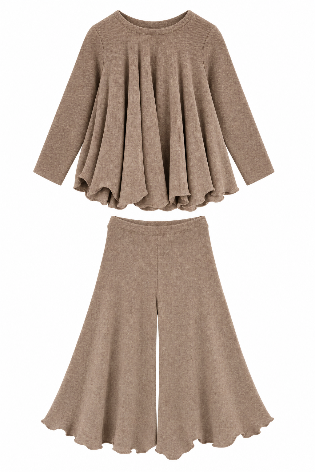 ♻️ Completo in caldo cotone Girocollo + Pantalone 1277/1278
