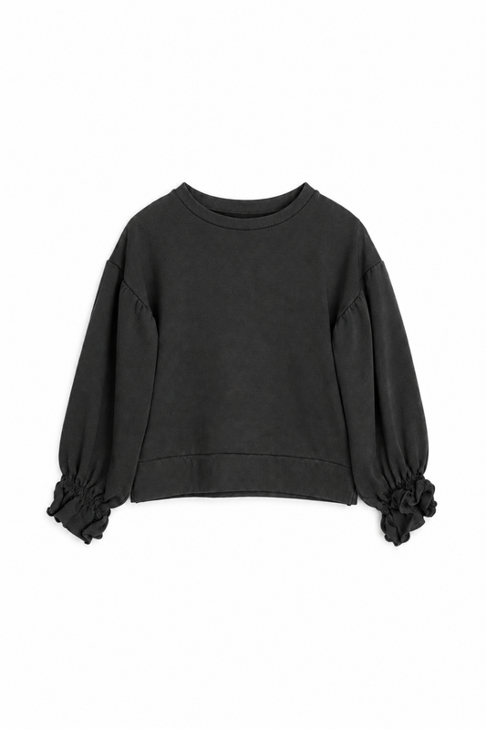 Felpa girocollo bambina – FIORILE 1007