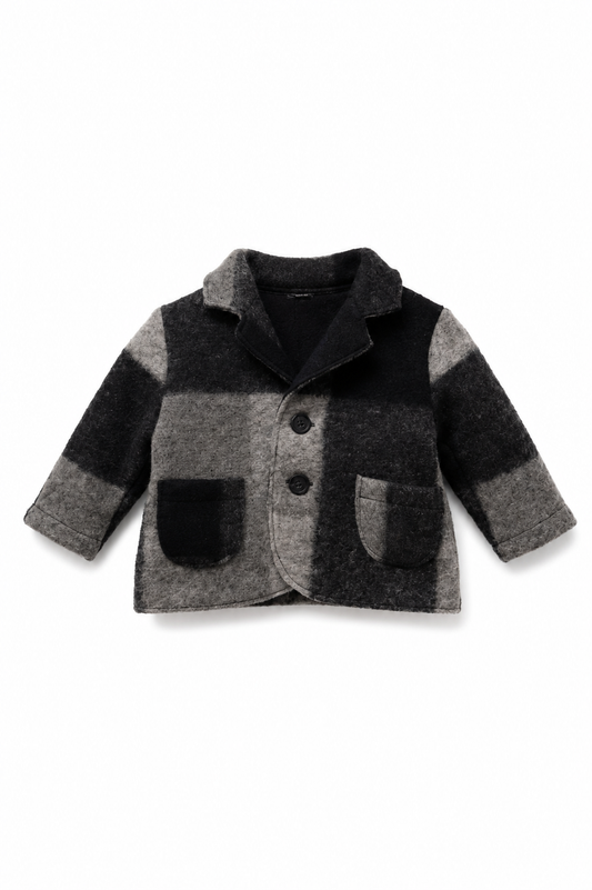 FIORILE Blazer neonato in lana cotta OEKO-TEX Made in Italy - 1251