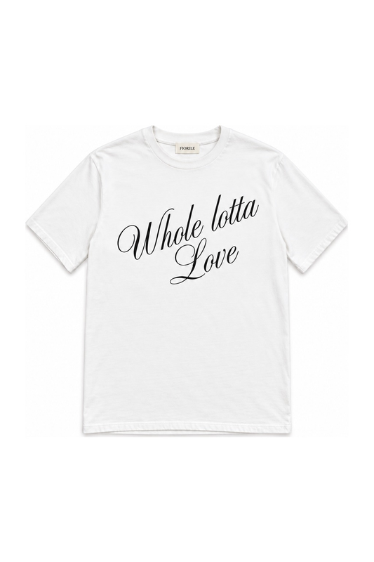 1676 T-shirt Whole Lotta in jersey elasticizzato