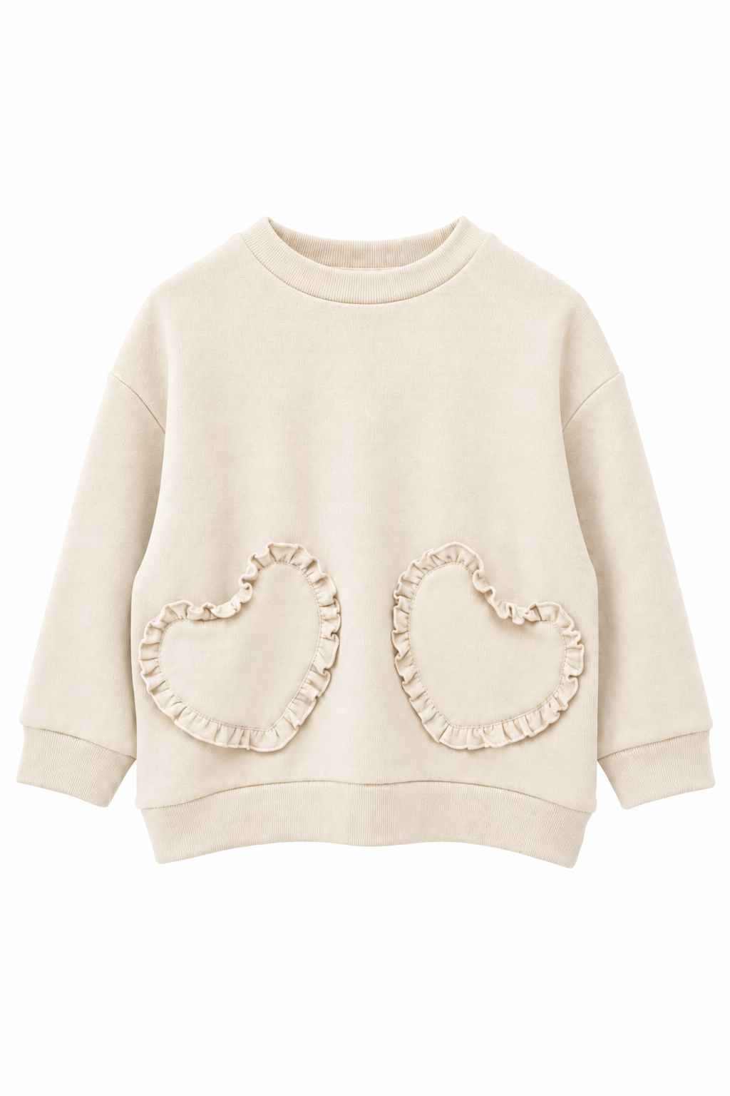 Girocollo cuori caldo cotone 1762
