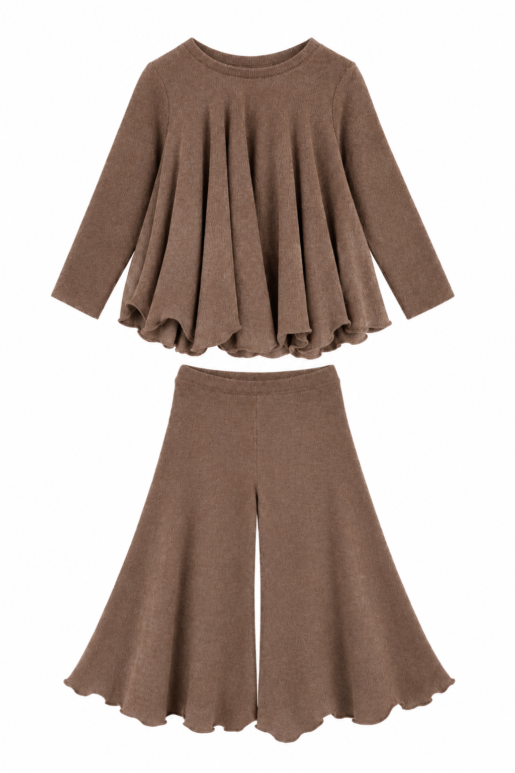 ♻️ Completo in caldo cotone Girocollo + Pantalone 1277/1278