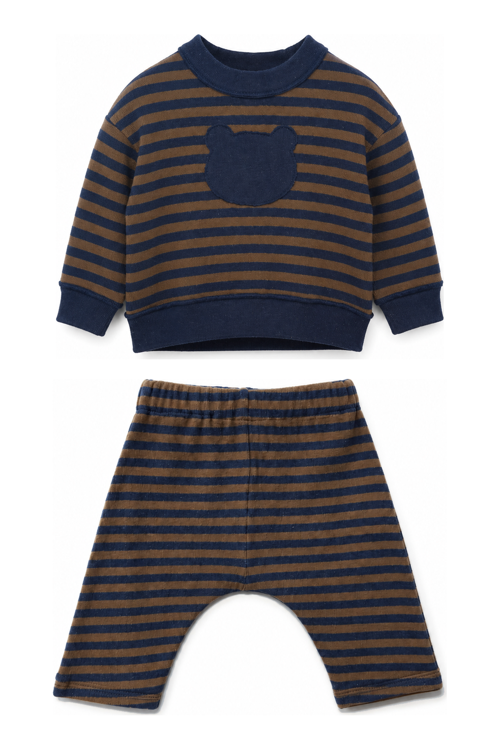 Completo neonato girocollo + pantalone 1252/1253